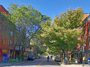 State Street in Downtown Ithaca NY