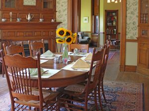 dining room BnB Ithaca